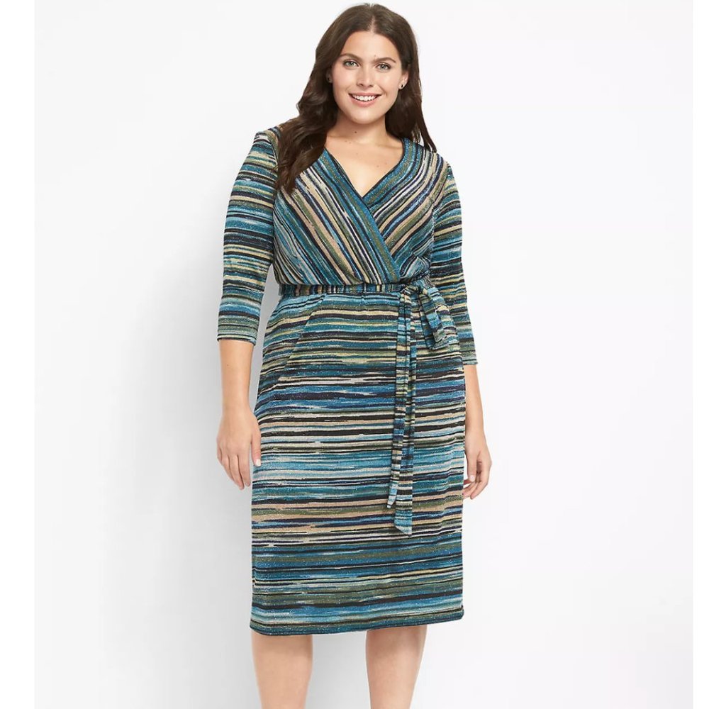 🚫SOLD 🚫NWT Lane Bryant Sparkle Midi Dress